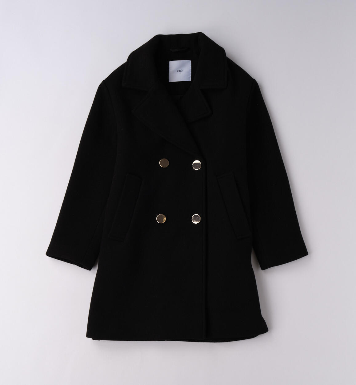 Cappotto ragazza NERO-0658 - 2784F55600
