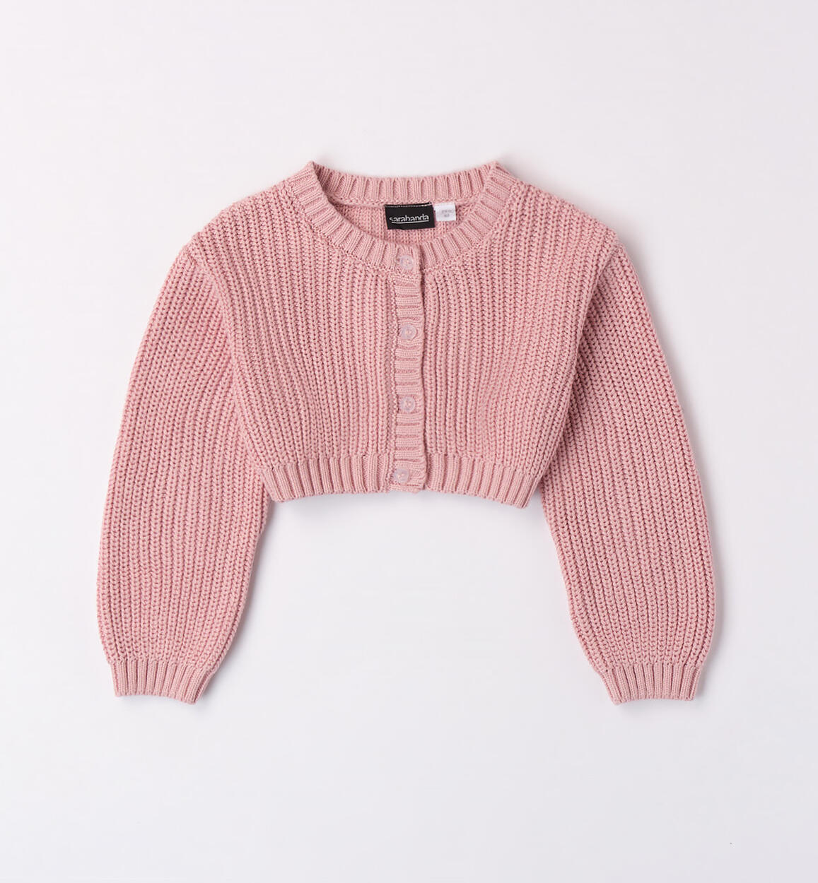 Sarabanda 100% cotton cardigan for girls from 9 months to 8 years PINK Sarabanda