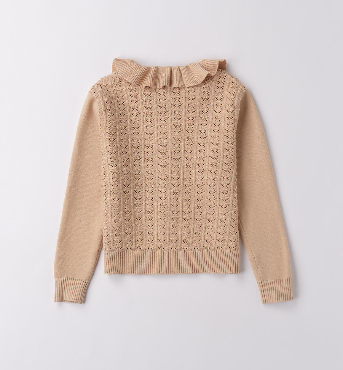 Cardigan bambina iDO BEIGE-0941 - 1084B32400