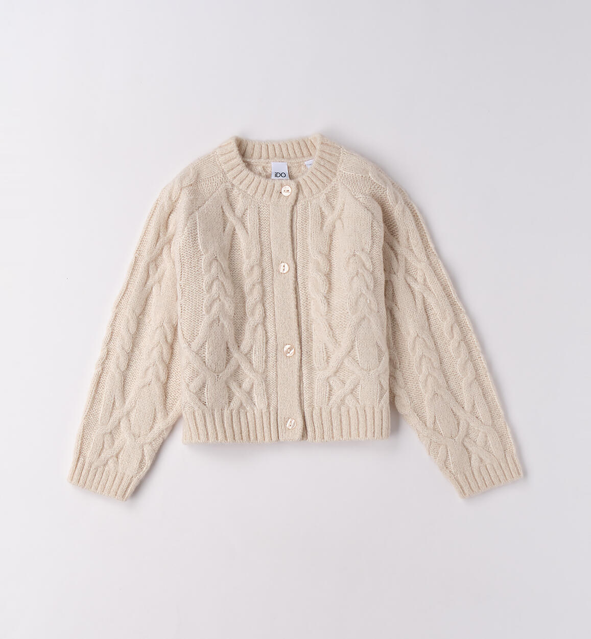 Cardigan bambina iDO CRYSTAL GRAY-2911 - 1084F72100