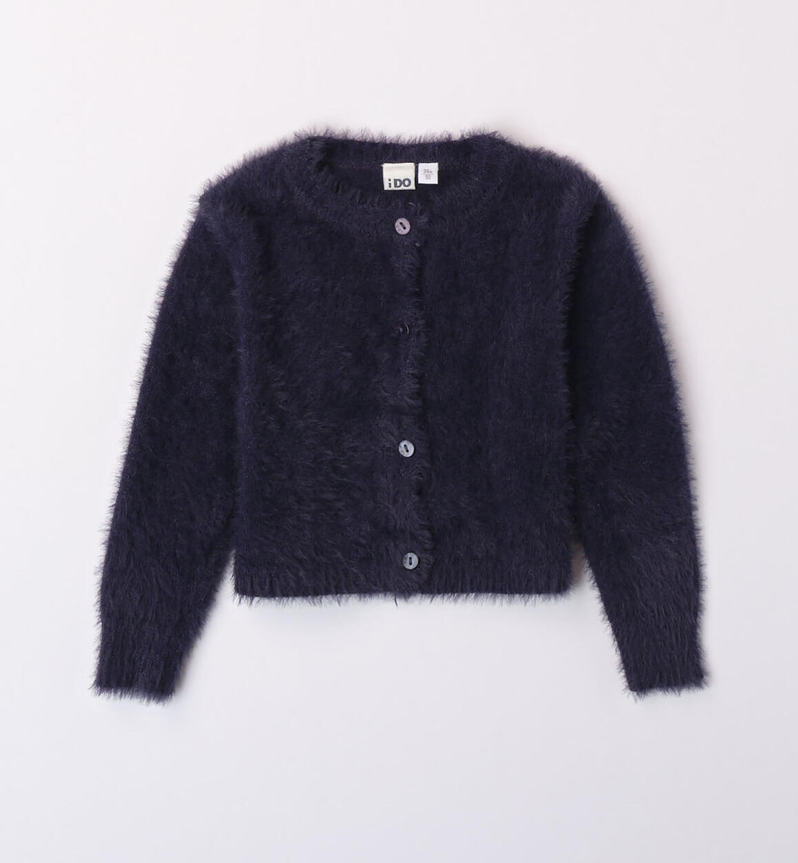iDO lurex cardigan for girls aged 9 months to 8 years BLUE iDO