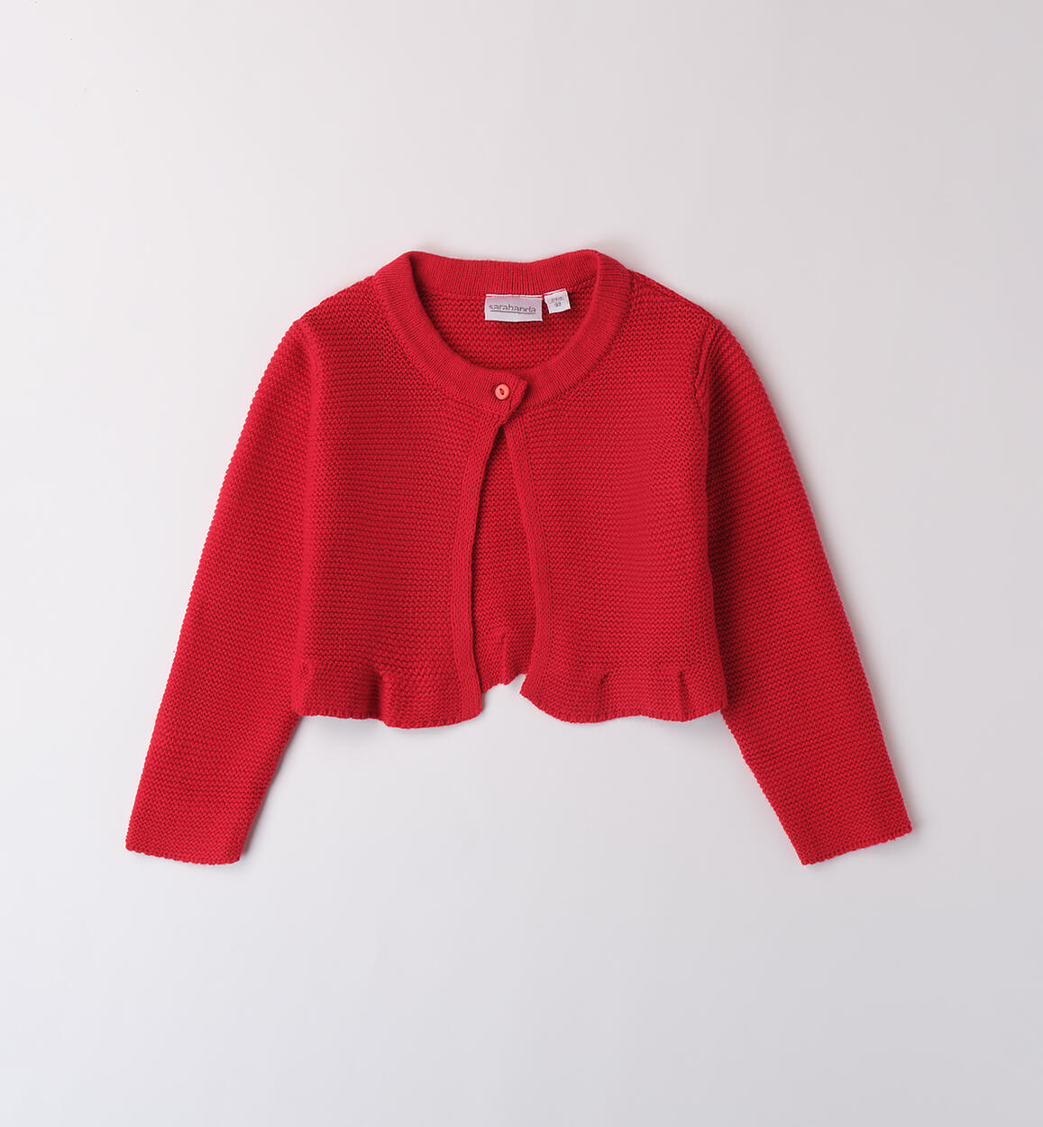 Cardigan bambina Sarabanda ROSSO Sarabanda