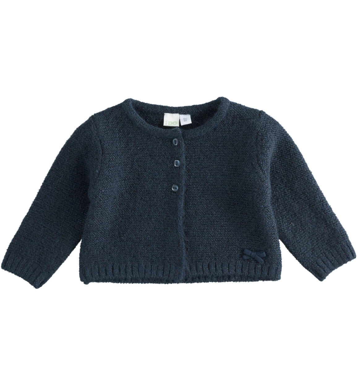 Baby girl cardigan with bow from 1 to 24 months iDO BLUE iDO