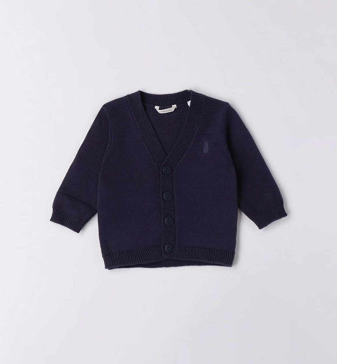 Cardigan bimbo 100% cotone blu BLU Minibanda