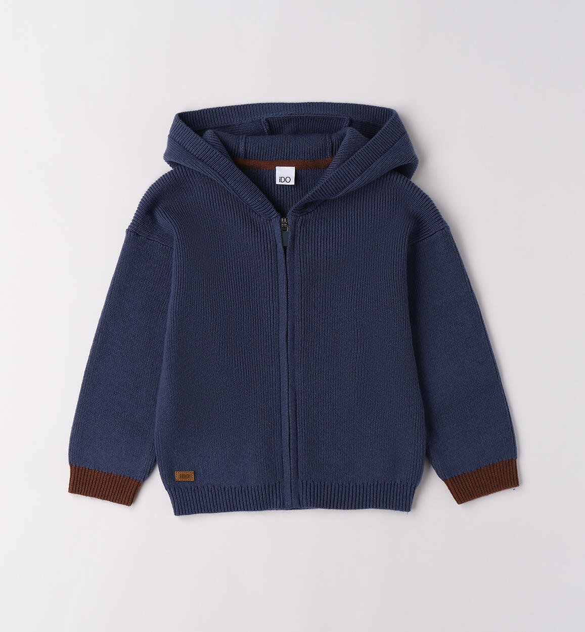 Cardigan con cappuccio BLU-3656 - 1064F21800