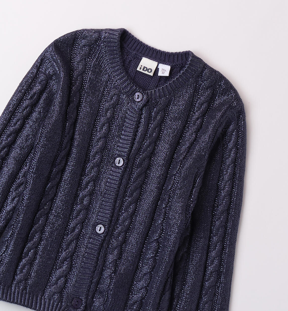 Cardigan da bambina iDO NAVY-3557 - 1084B32100