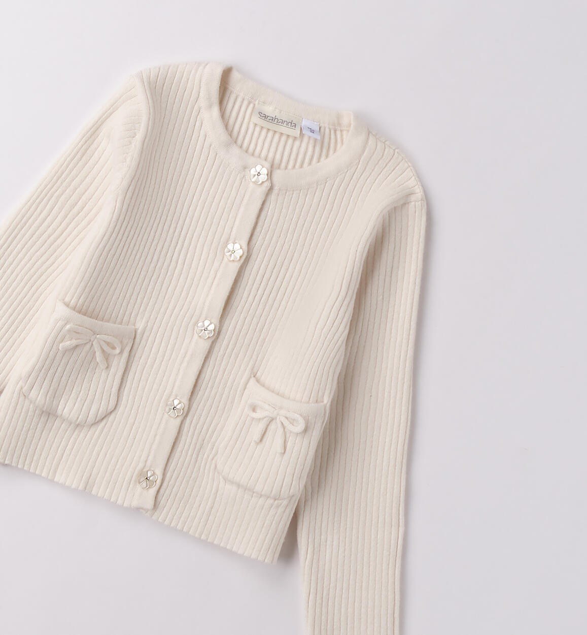 Cardigan da bambina PANNA-0112 - 1080F32700