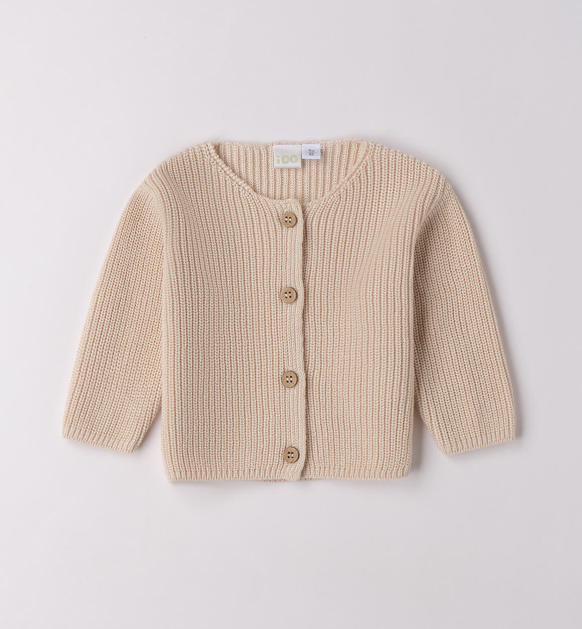 Cardigan da neonata BEIGE iDO