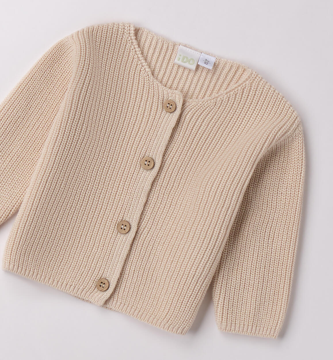 Cardigan da neonata ECRU'-0164 - 0084F12800