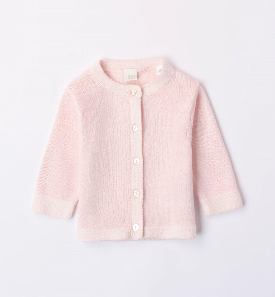 iDO tricot cardigan for babies from 1 to 24 months PINK iDO