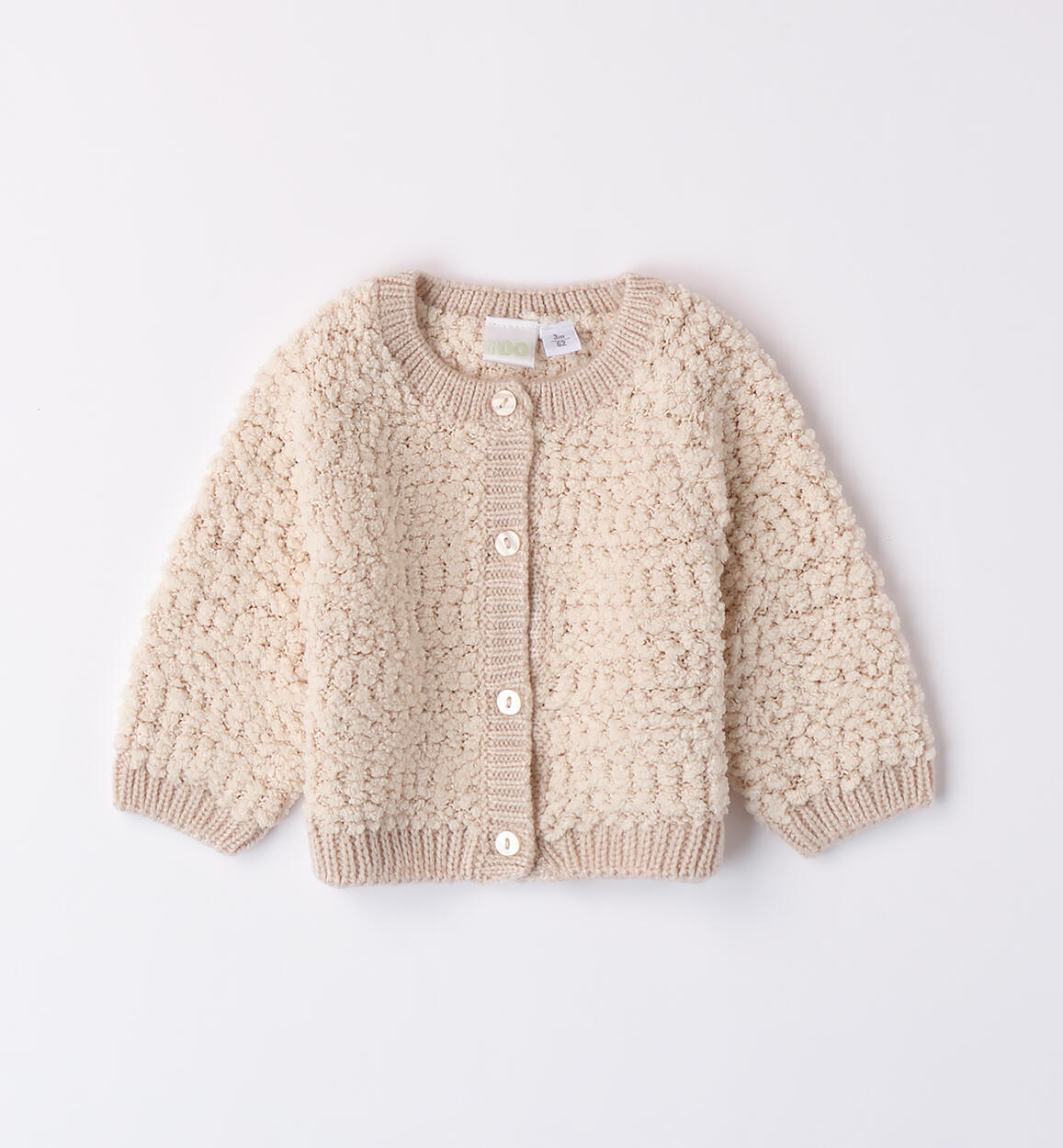 Cardigan neonata in tricot PANNA iDO