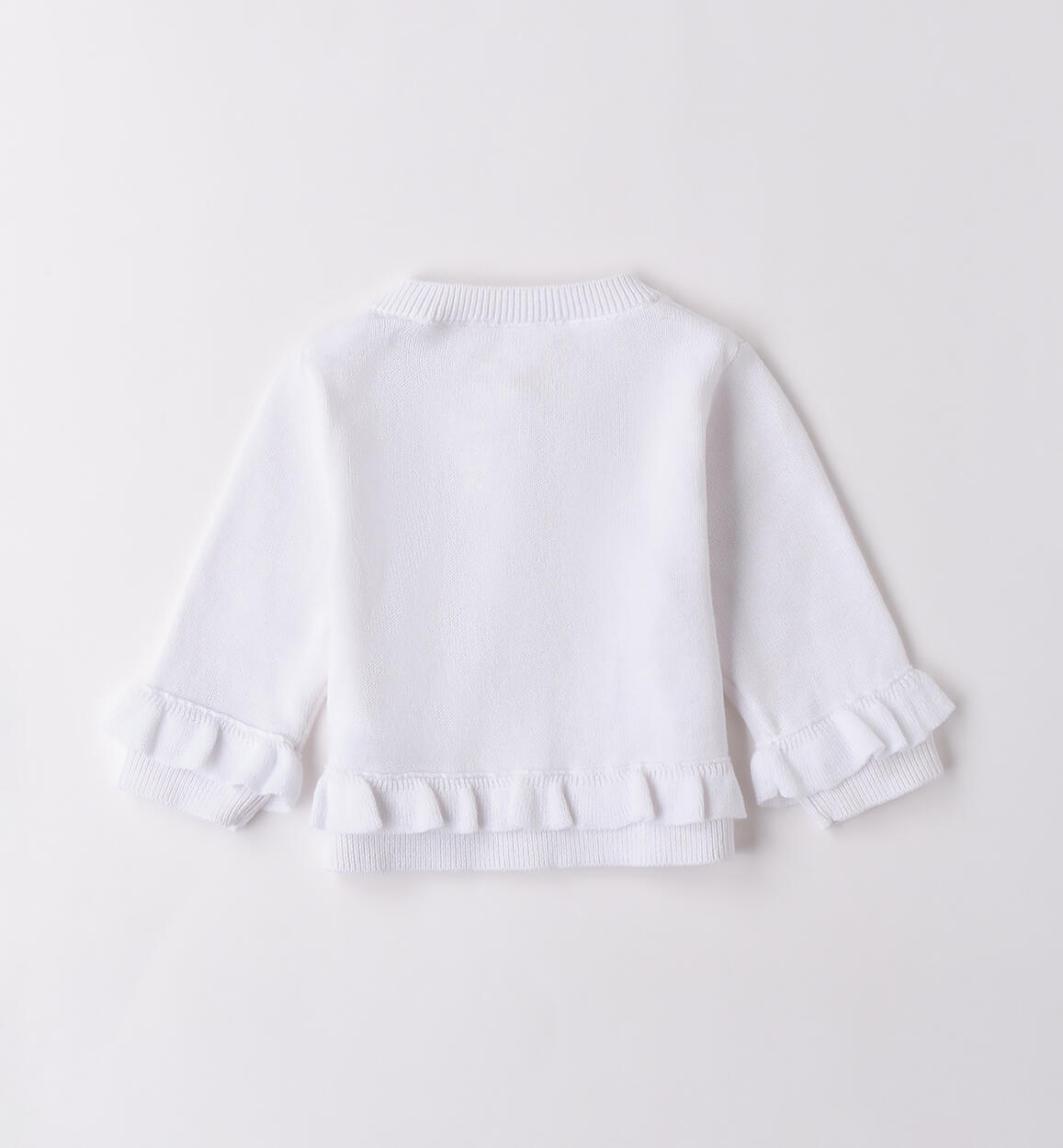 Cardigan neonata Minibanda BIANCO-0113 - 0083B76200