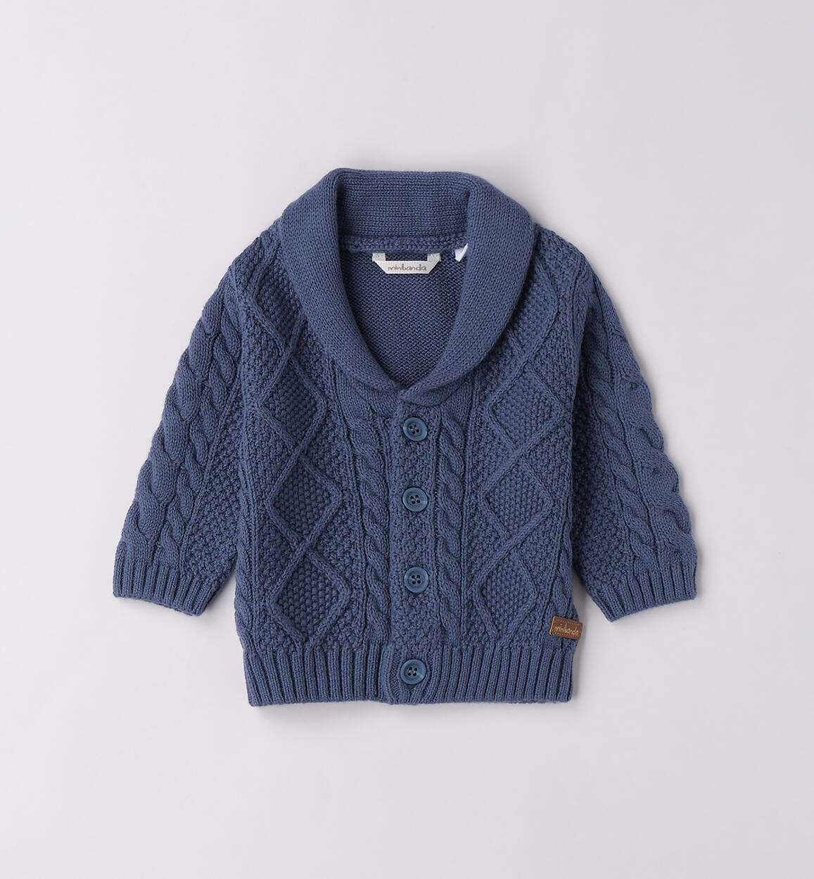 Cardigan neonato Minibanda BLU Minibanda