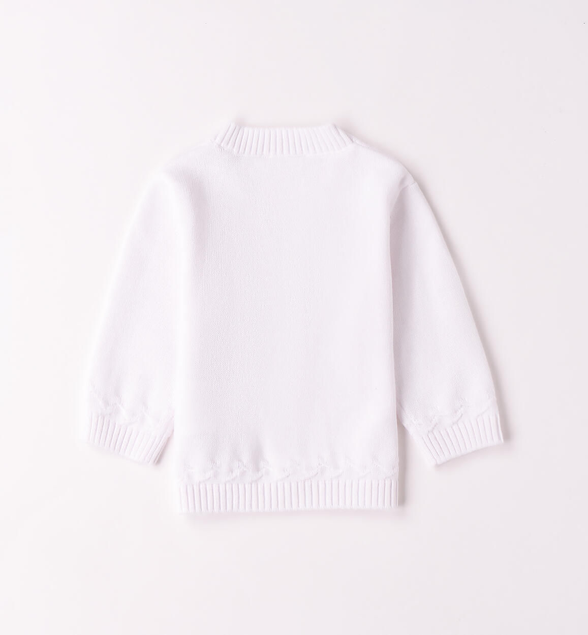 Cardigan neonato Minibanda BIANCO-0113 - 0063B64300