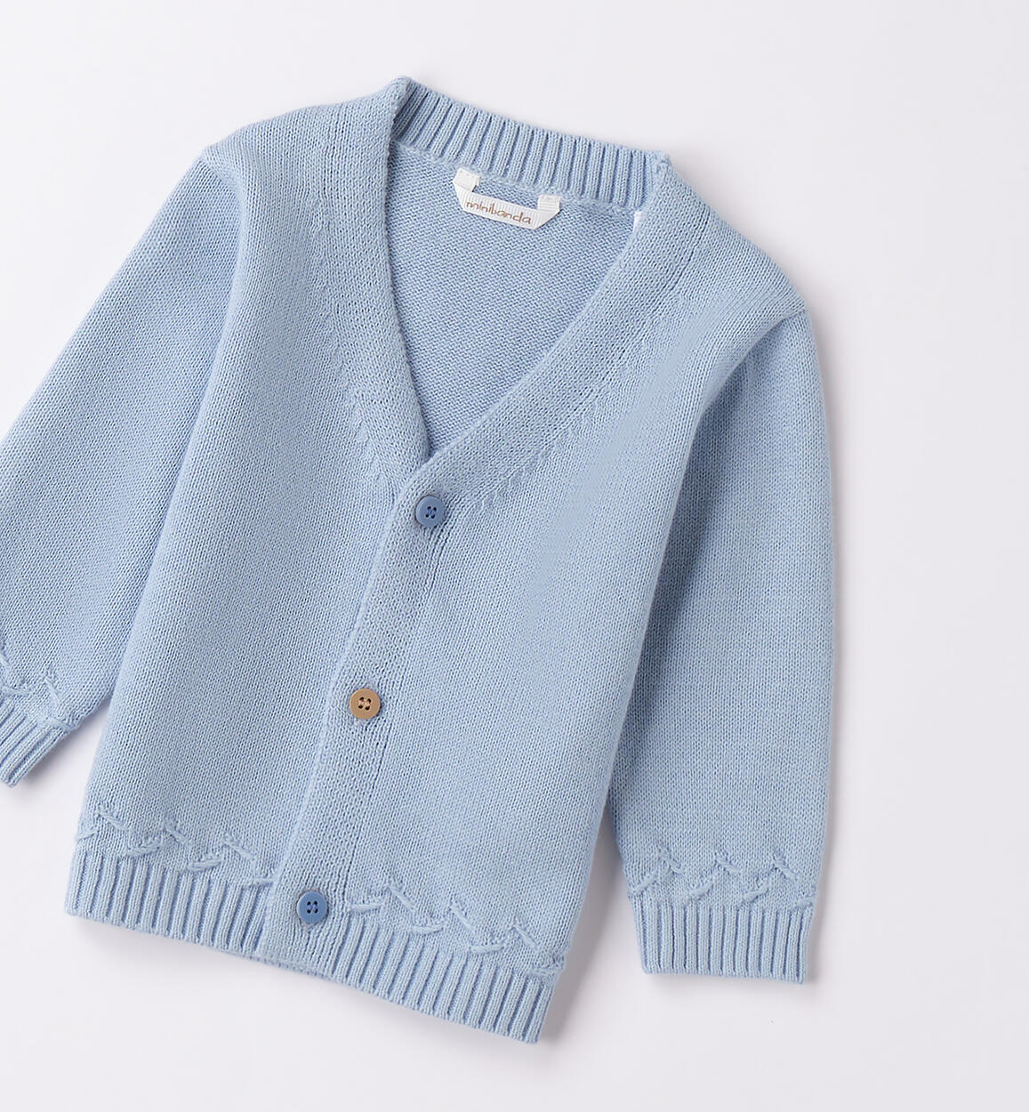 Cardigan neonato Minibanda L.BLUE-3964 - 0063B64300