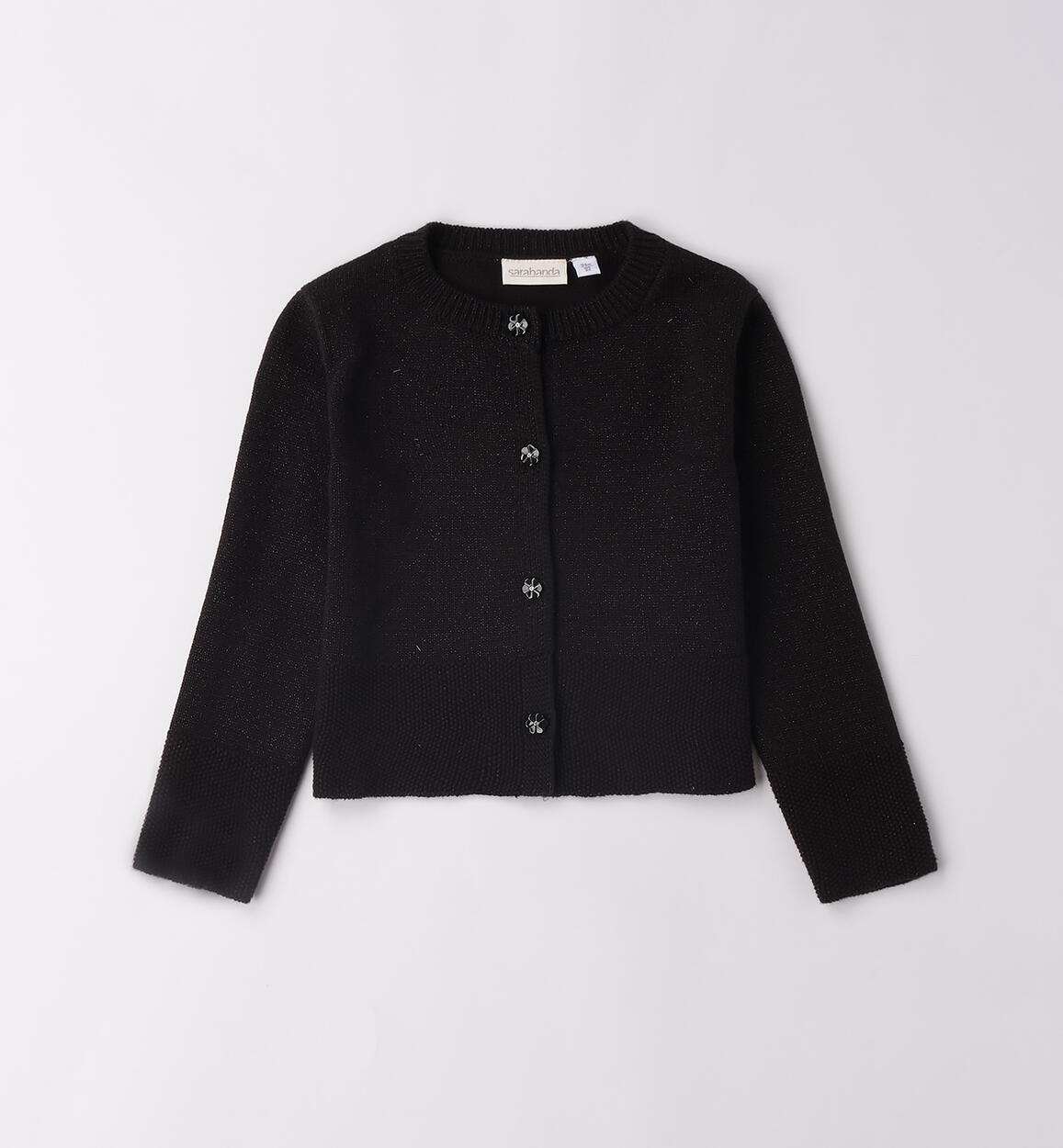 Cardigan per bambina NERO Sarabanda