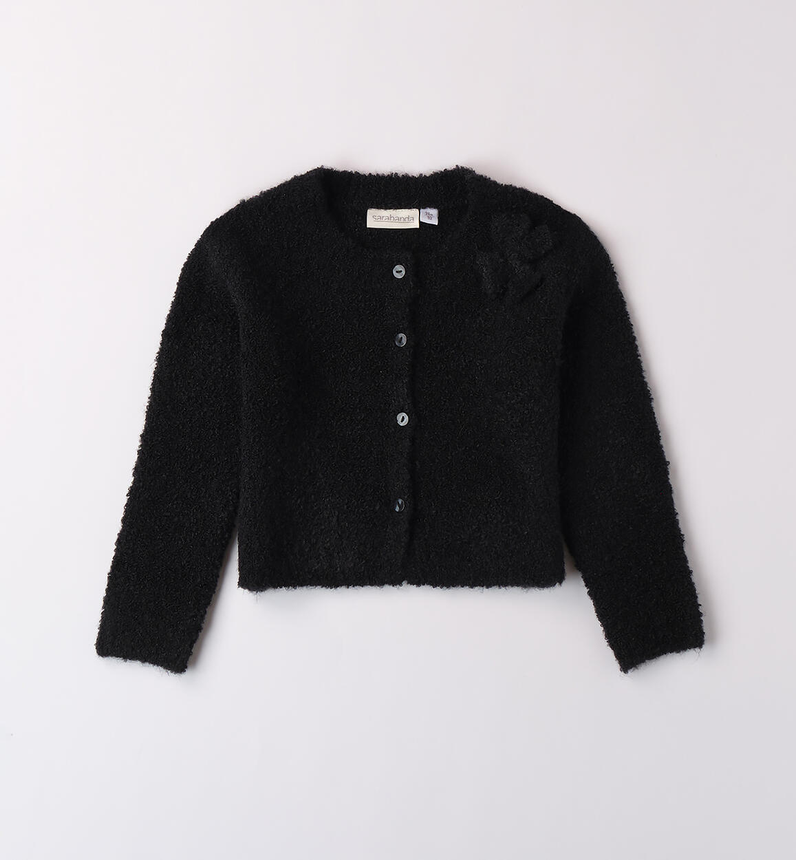 Cardigan per bambina NERO Sarabanda