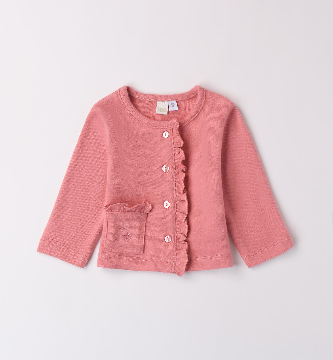 Cardigan per bimba neonata ROSA iDO