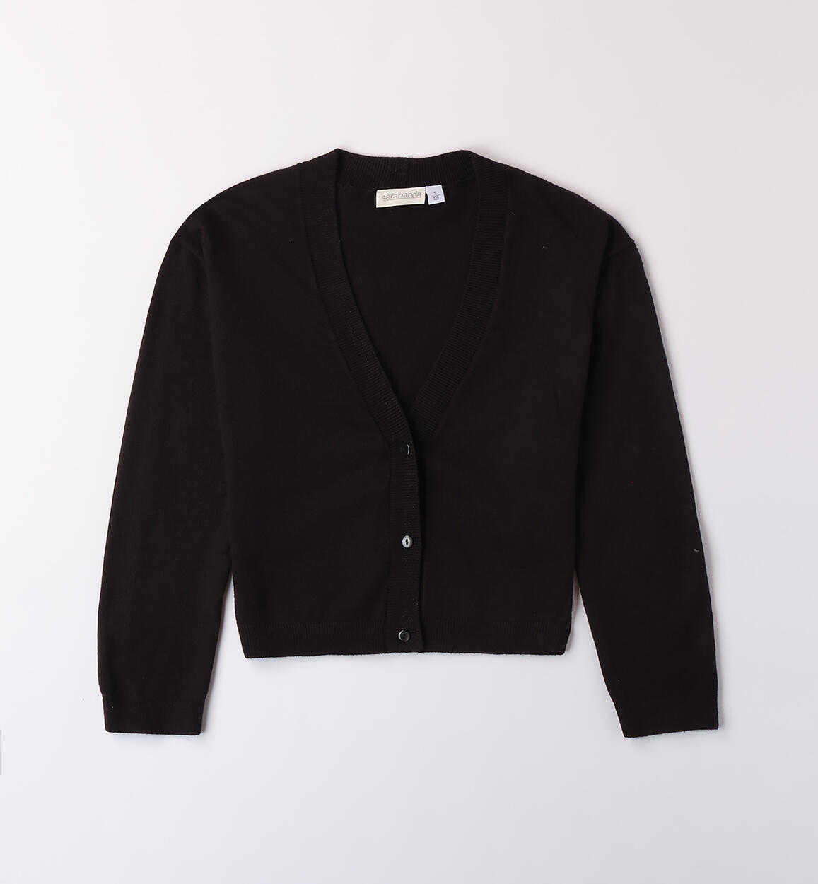 Cardigan per ragazza NERO Sarabanda