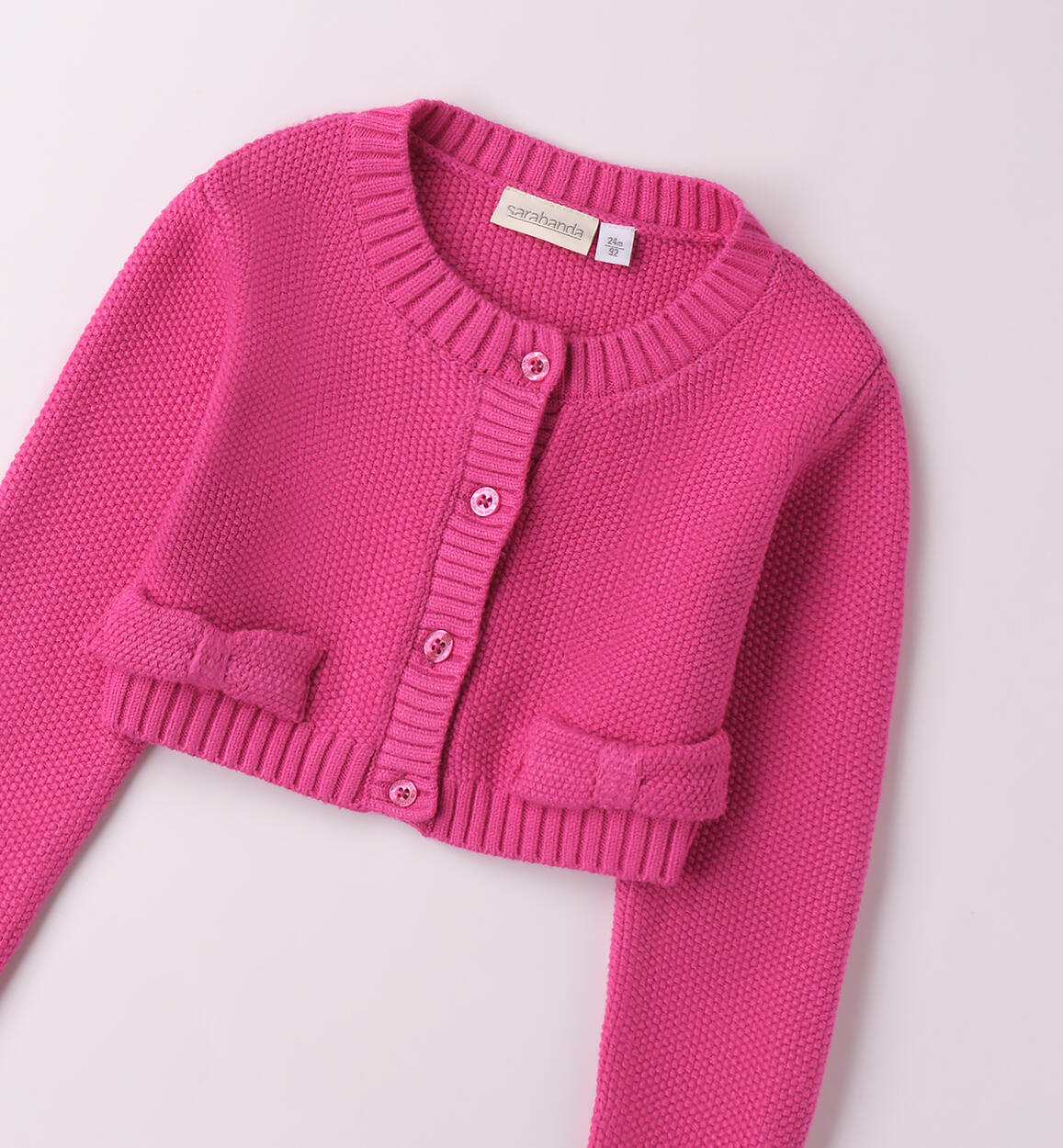 Cardigan Sarabanda da bambina FUXIA-2453 - 1080B22400