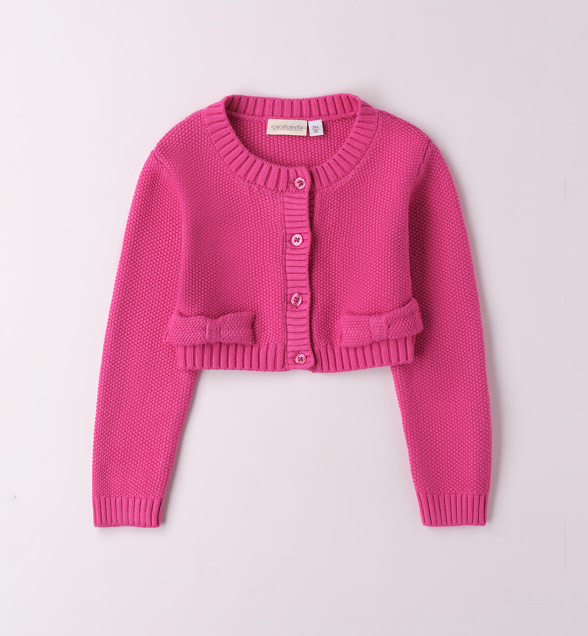Cardigan Sarabanda da bambina FUXIA-2453 - 1080B22400