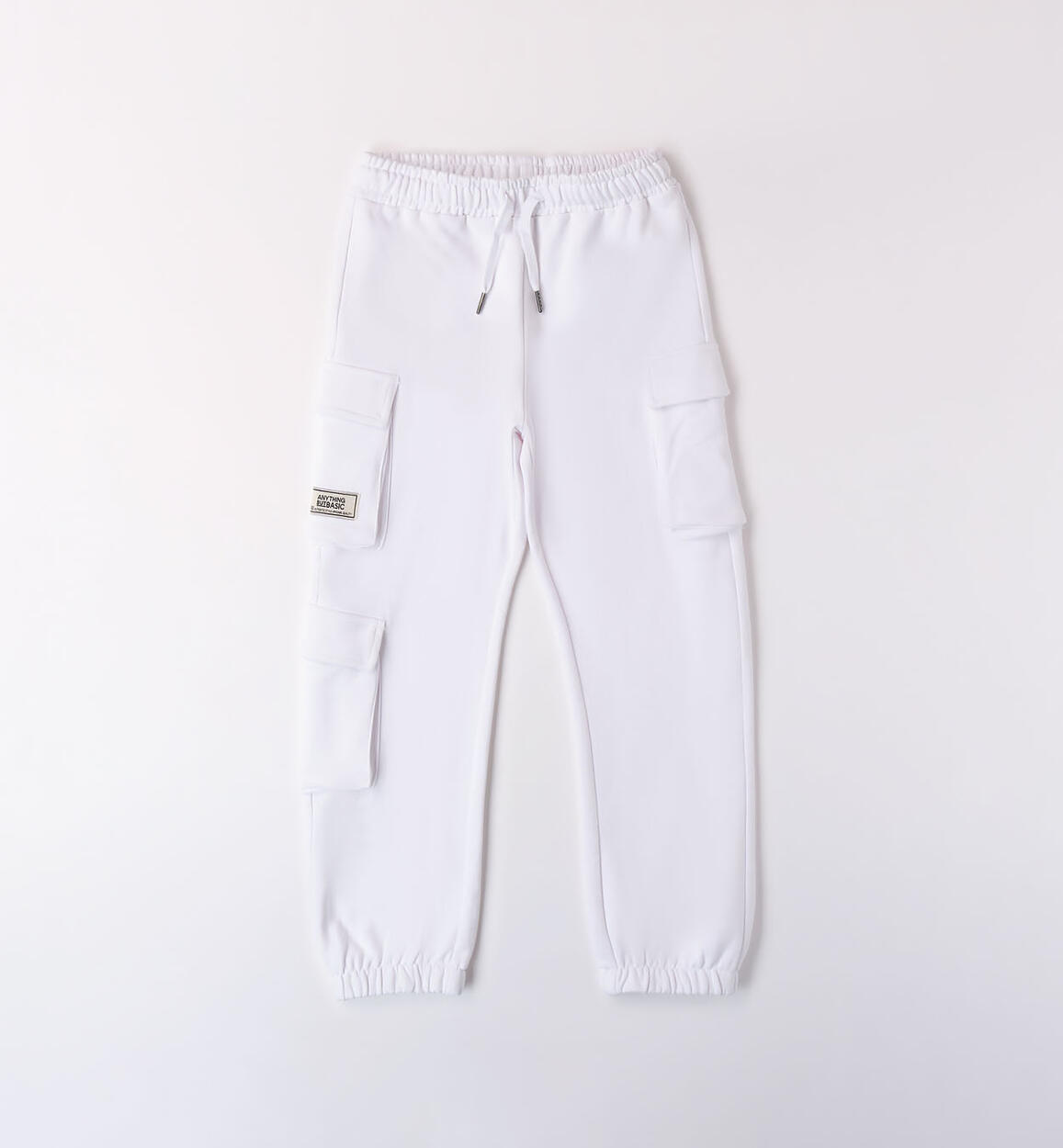 Cargo unisex per ragazzi BIANCO iDO