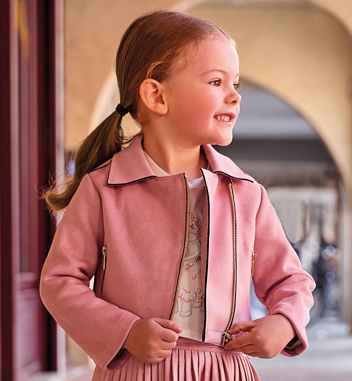 Chiodo bambina ROSA Sarabanda