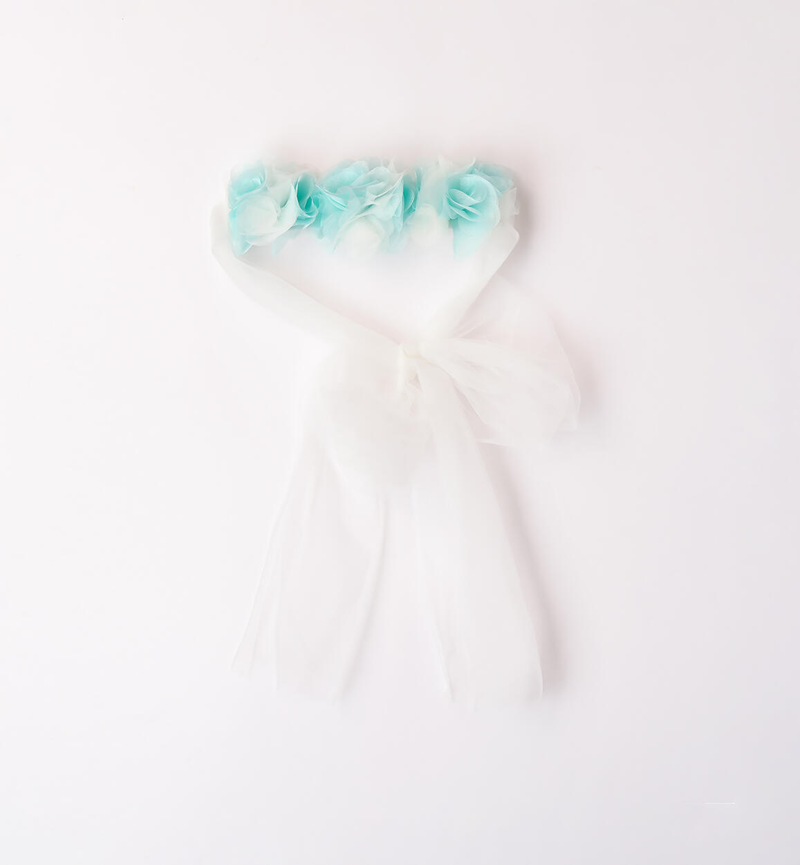 Cintura tulle bambina VERDE Sarabanda