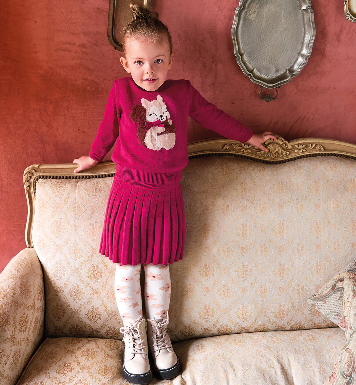 Collant da bambina BEIGE Sarabanda