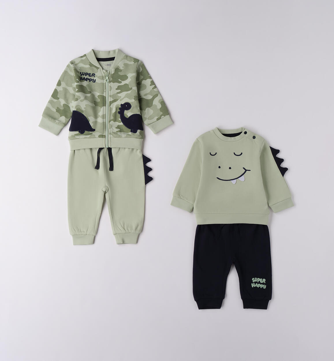 Completi sportivi neonato VERDE iDO