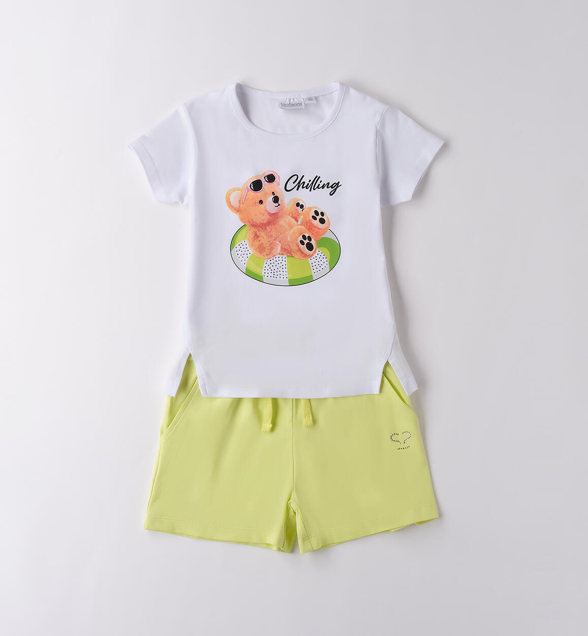 Completino bambina Sarabanda BIANCO-0113 - 1870B252G1