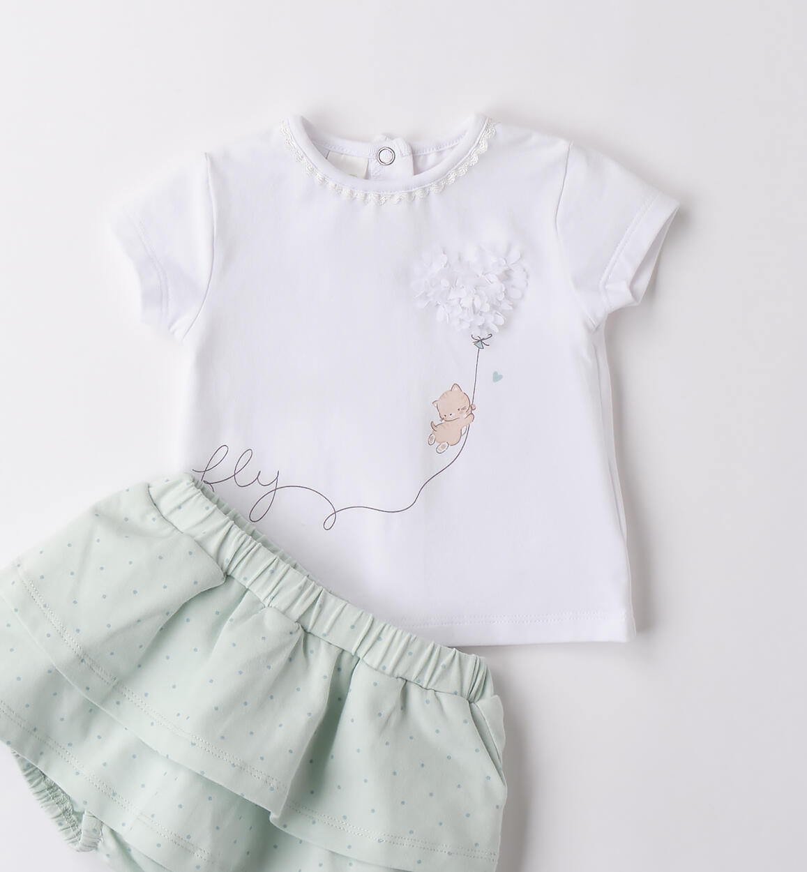 Completino bimba iDOMini VERDE-VERDE-6BFE - 0874B09500