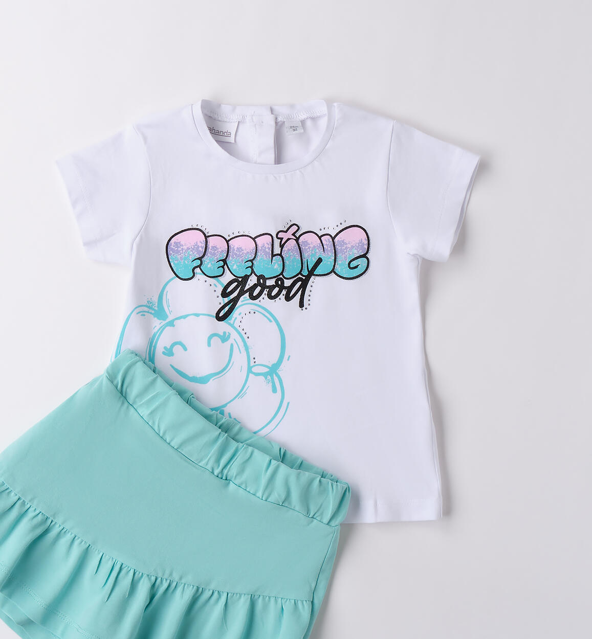 Completino da bambina BIANCO-0113 - 1870B253G2