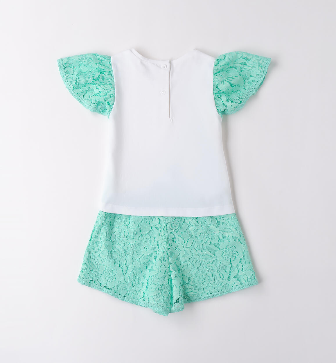 Completino da bambina Sarabanda BIANCO-0113 - 1870B34600