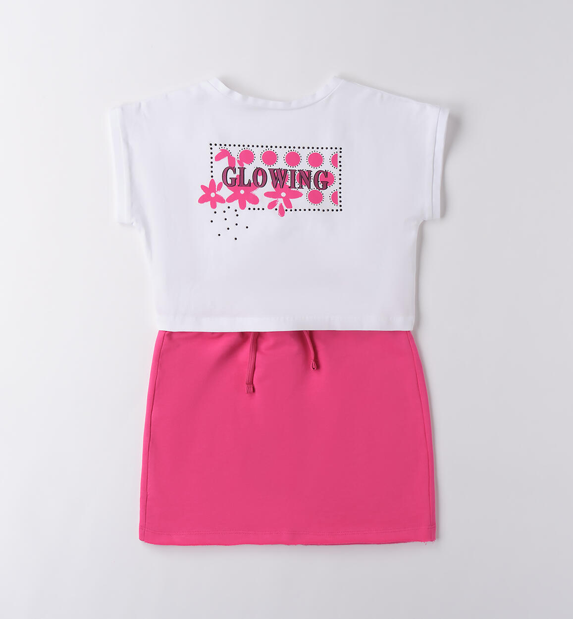 Completino da ragazza FUCSIA iDO