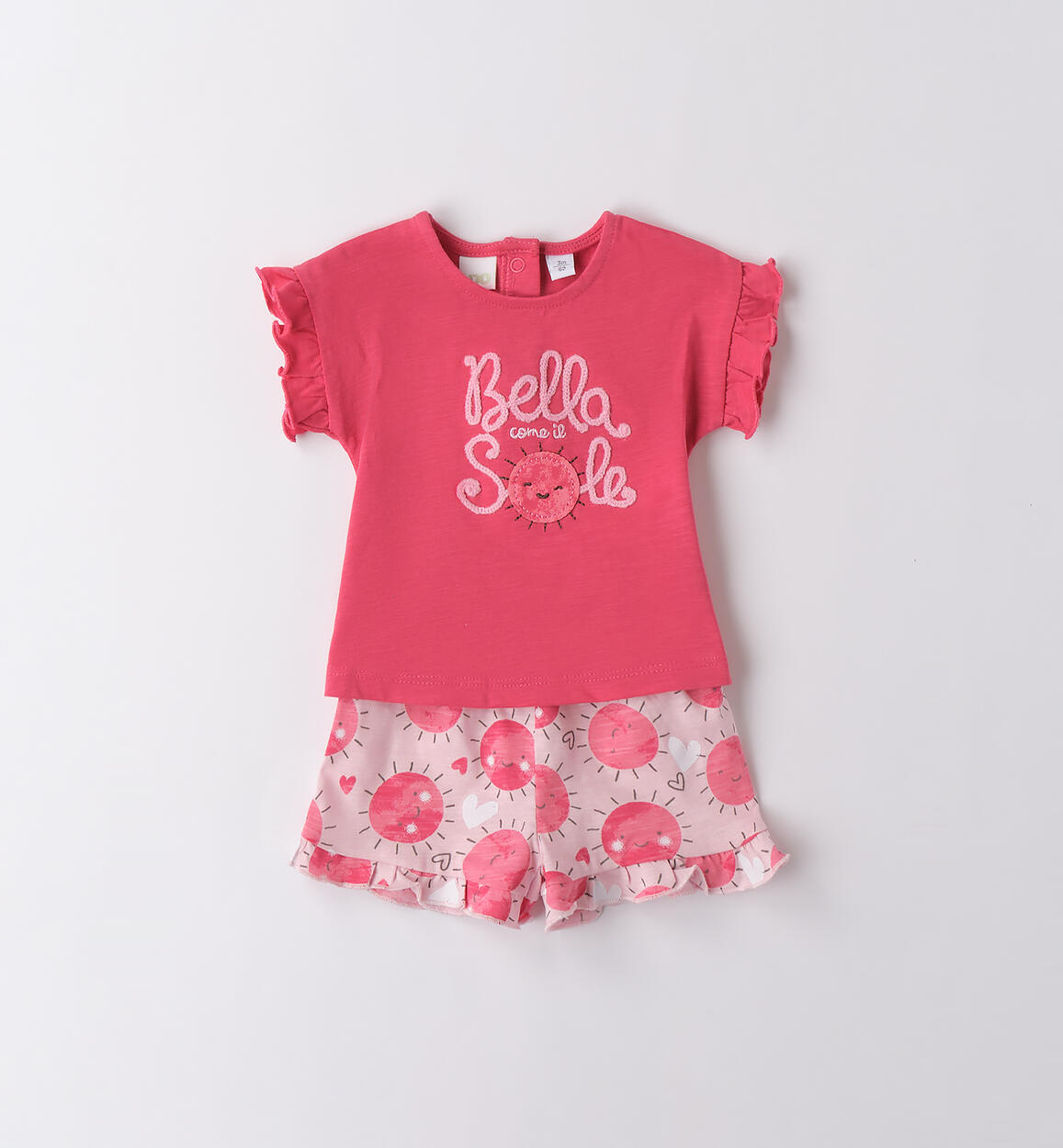 Completino estivo per neonata FUCSIA iDO