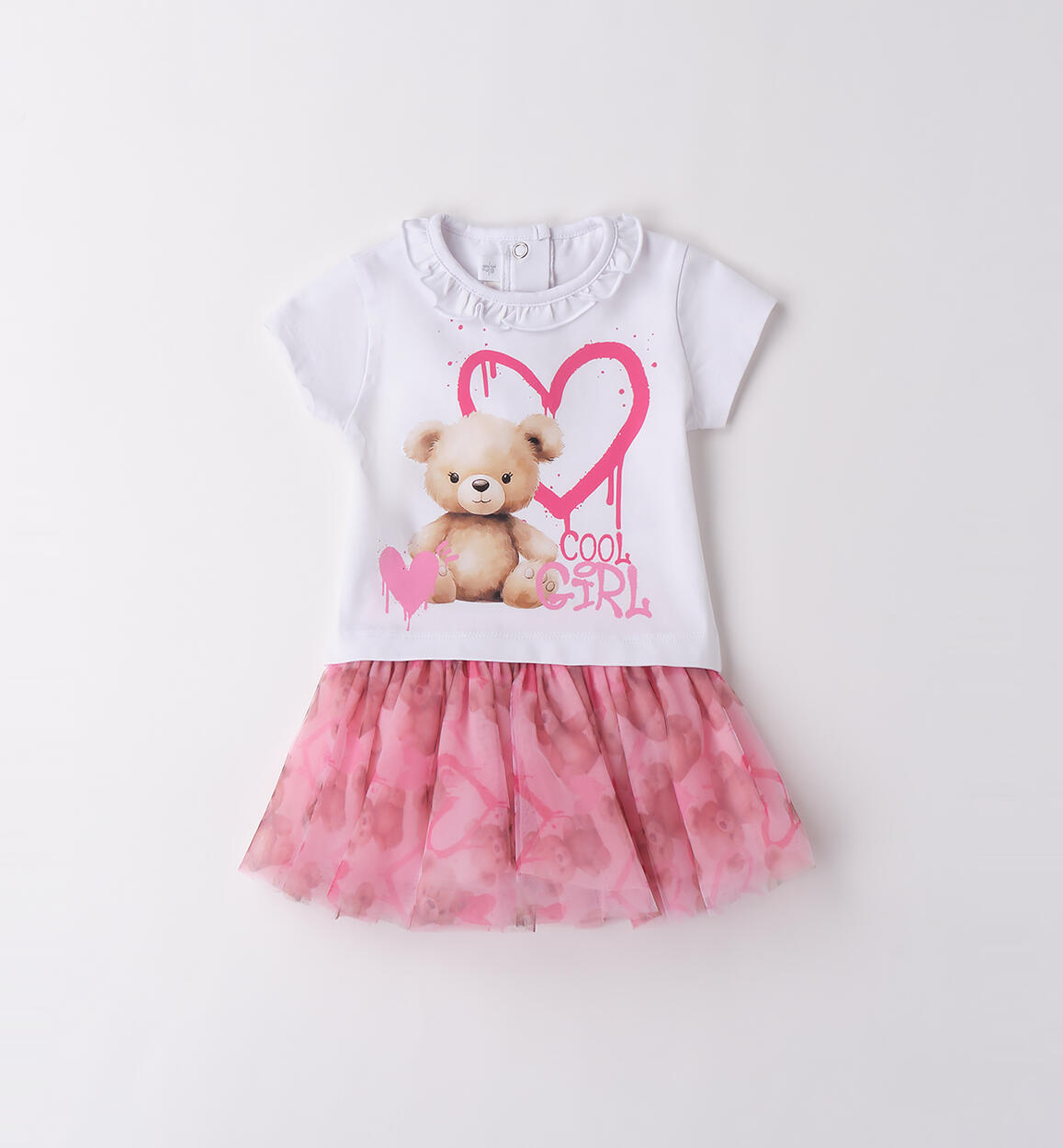 Completino neonata Minibanda BIANCO-0113 - 0873B75400