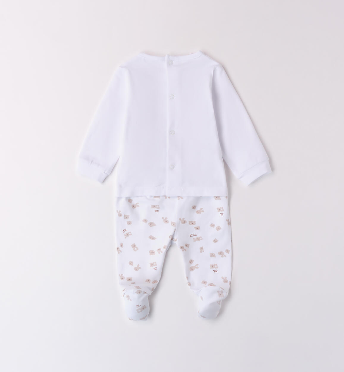 Completino neonato unisex BIANCO-0113 - 0024B07000