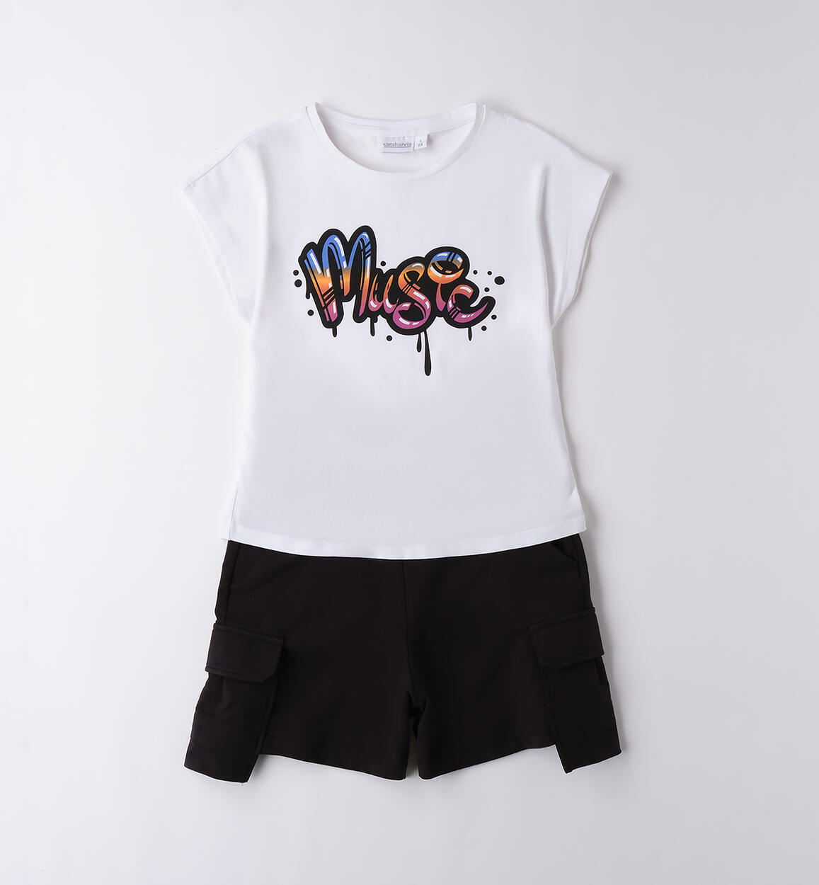 Completino per ragazza BIANCO Sarabanda