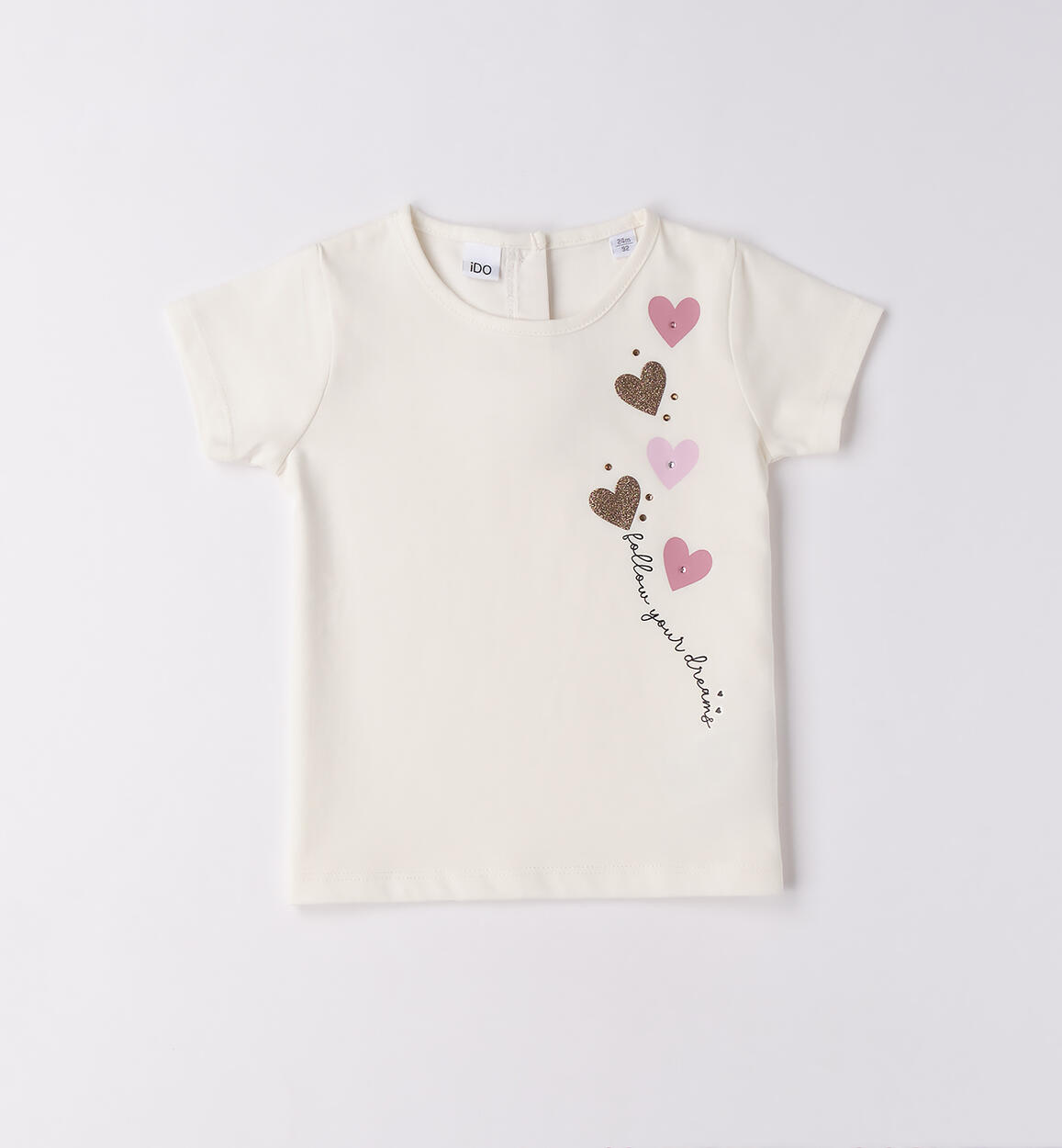 Completo 3 pezzi bambina BEIGE-ROSA-6BSH - 1044F33300