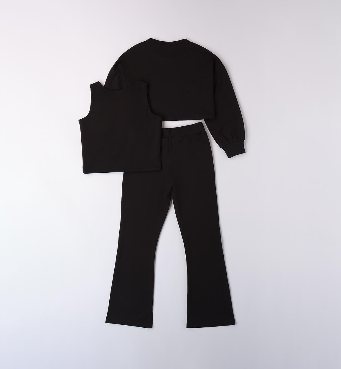 Completo 3 pezzi bambina NERO-0658 - 2840B40000