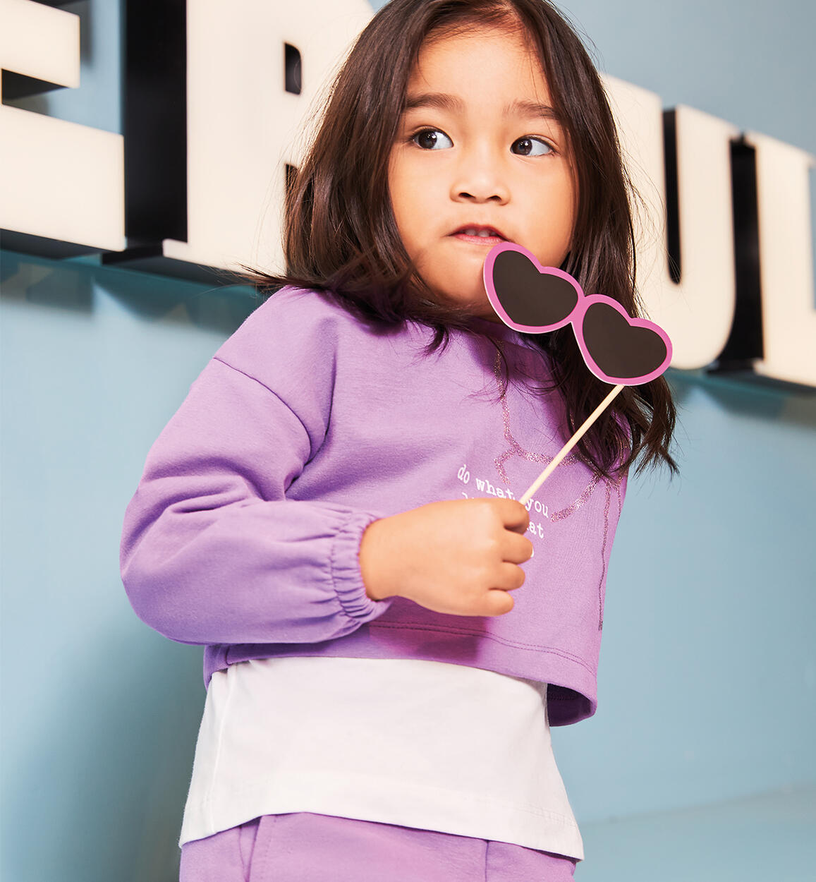 Completo 3 pezzi bambina VIOLA iDO