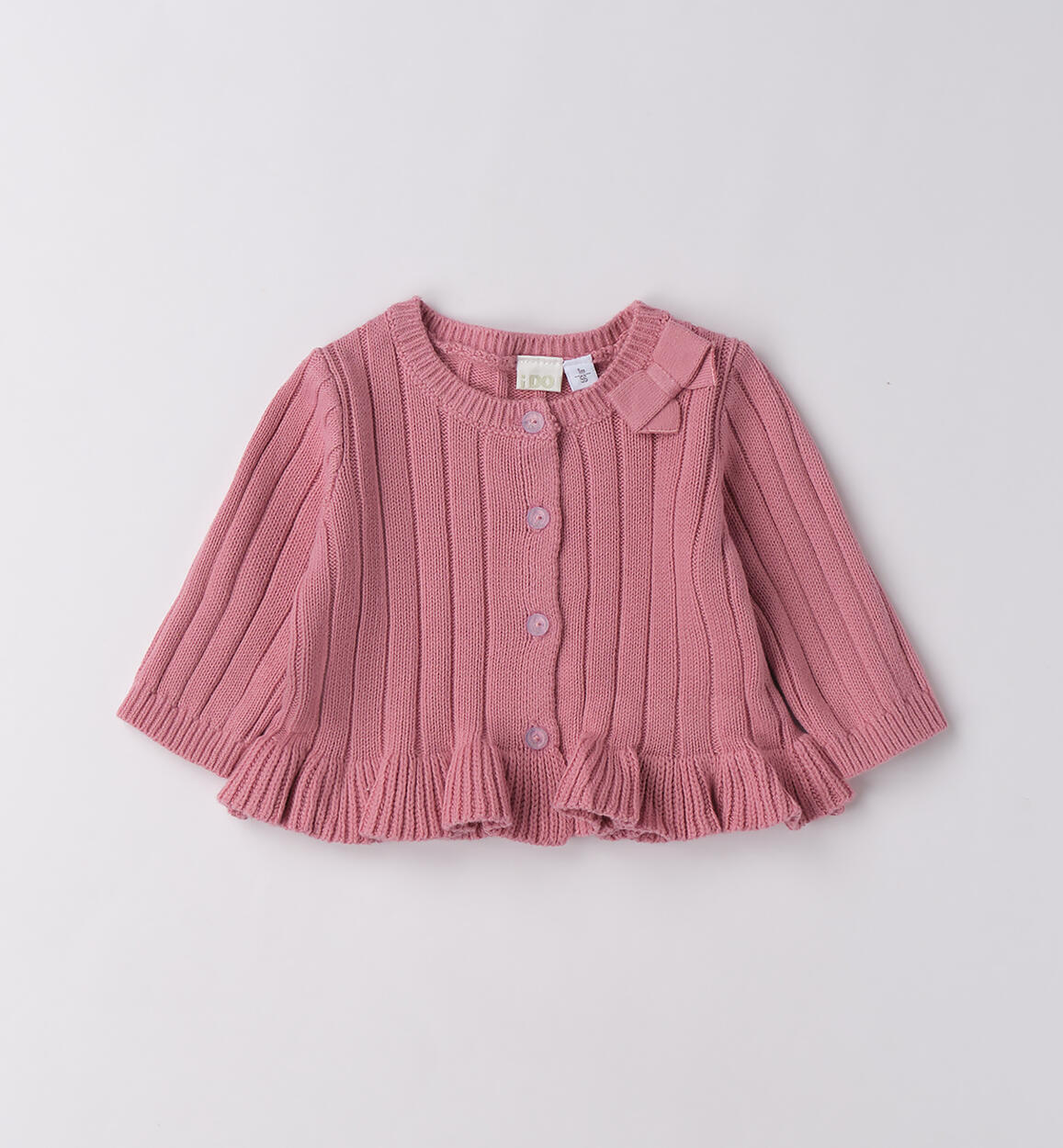Completo 3 pezzi da neonata ROSA ANTICO-2748 - 0864F12200