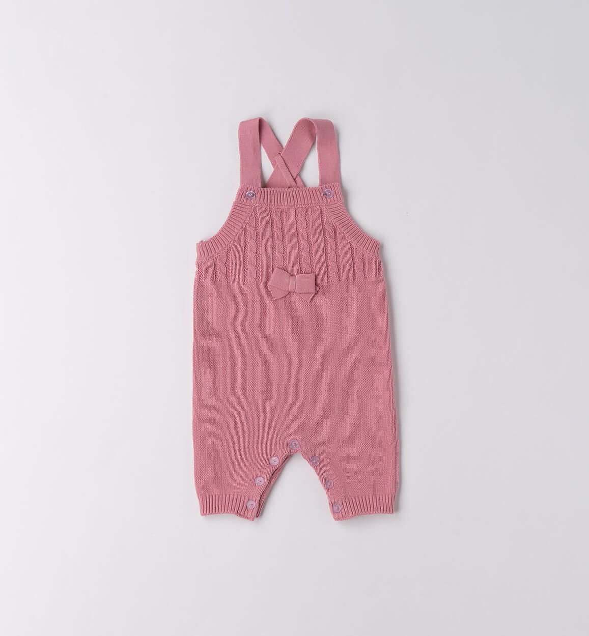 Completo 3 pezzi da neonata ROSA ANTICO-2748 - 0864F12200