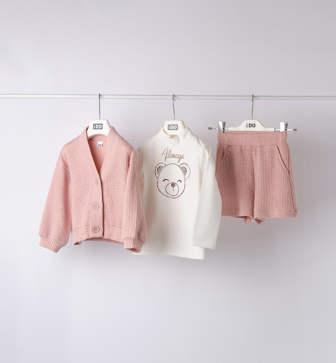 Completo bambina 3 pezzi LIGHT PINK-2921 - 1044F34200