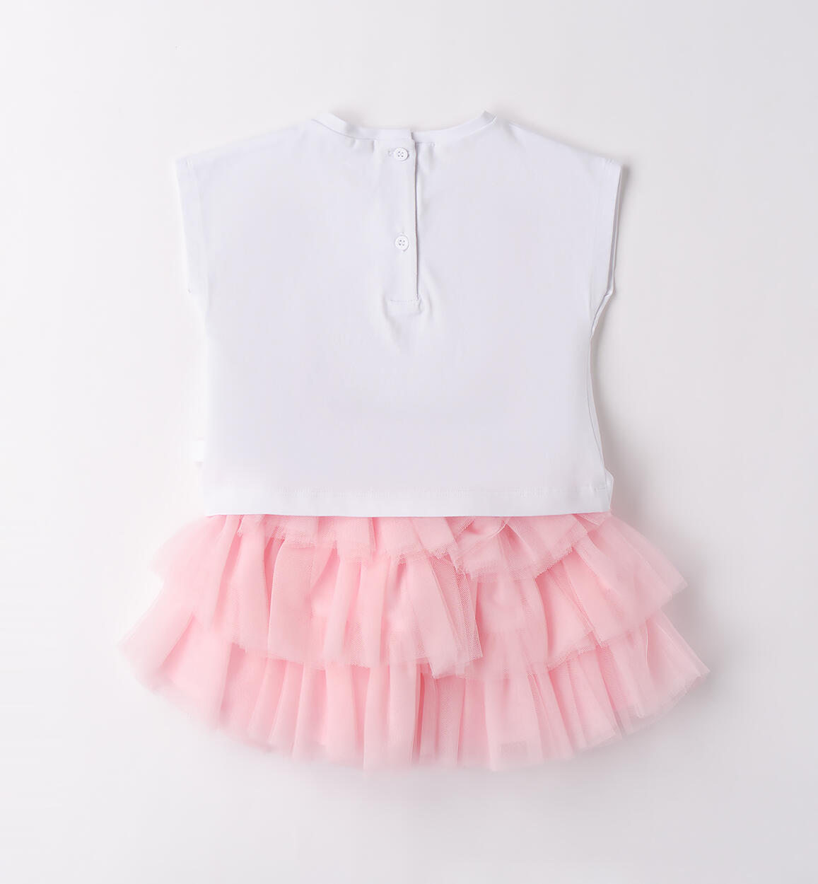 Completo bambina con gonna ROSA-2762 - 1870B34700