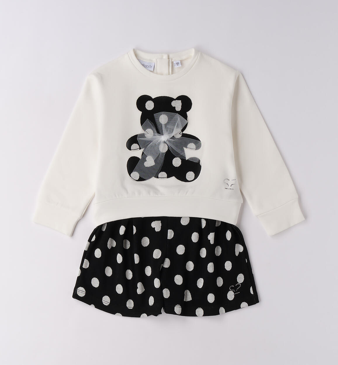 Completo bambina con shorts PANNA Sarabanda