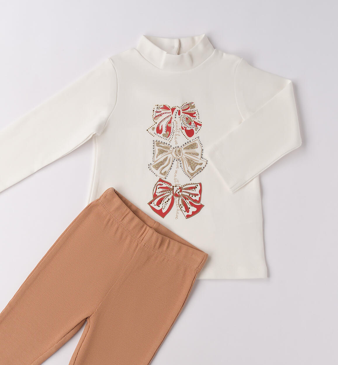 Completo bambina leggings BISCUIT-0945 - 1044F34800