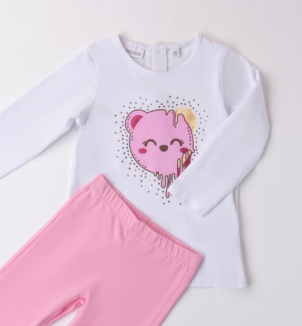 Completo bambina Sarabanda BIANCO-0113 - 1040B24200