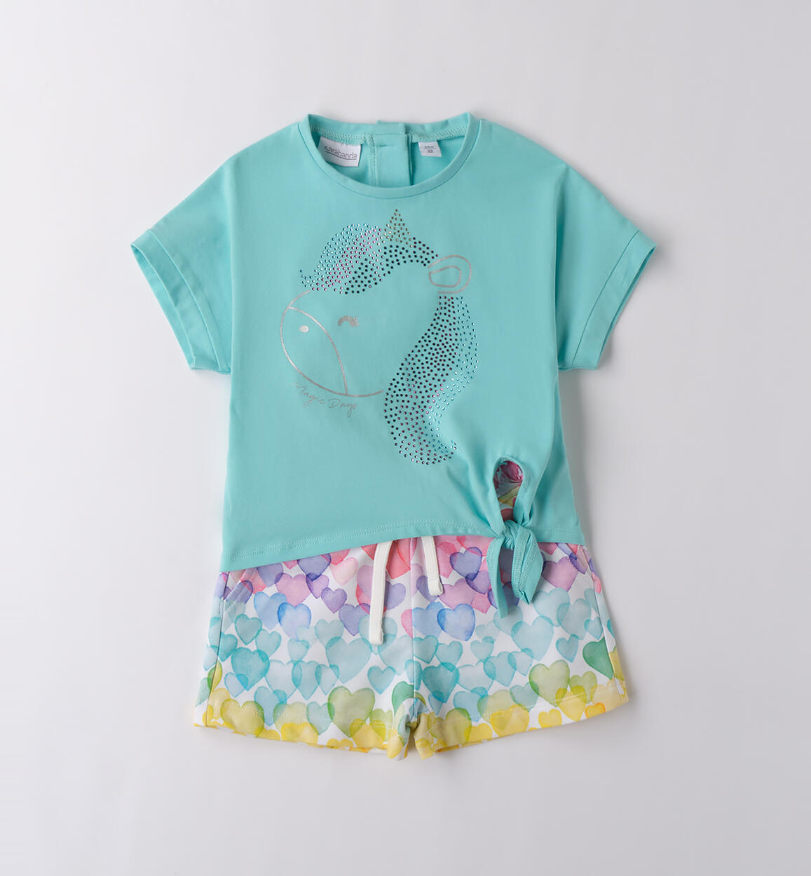 Completo bambina Sarabanda VERDE Sarabanda